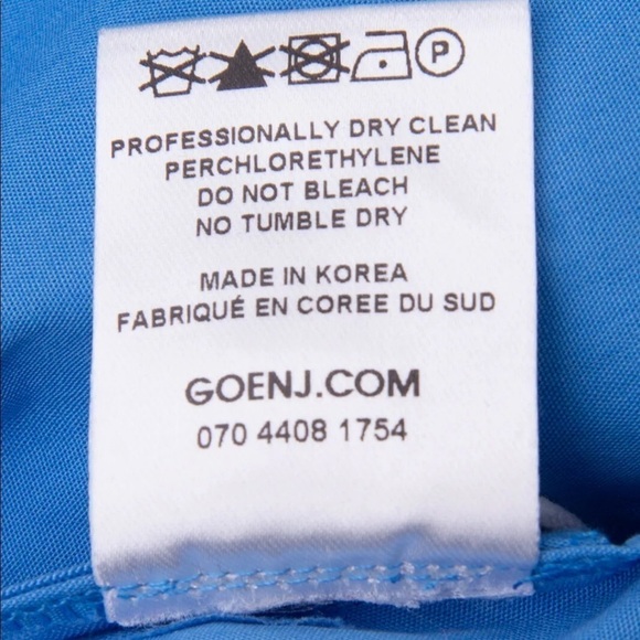 Blue ruffled top Medium $340 - Picture 10 of 10